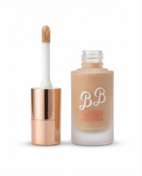 BB Blemish Balm Cream, Soft and Gentle Foundation and Concealer, Lightweight Coverage, 26ml, Shade 4