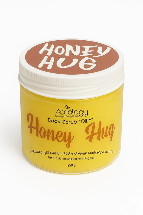 Axiology Honey Hug Body Scrub for Oily Skin, Exfoliating and Replenishing, 250g