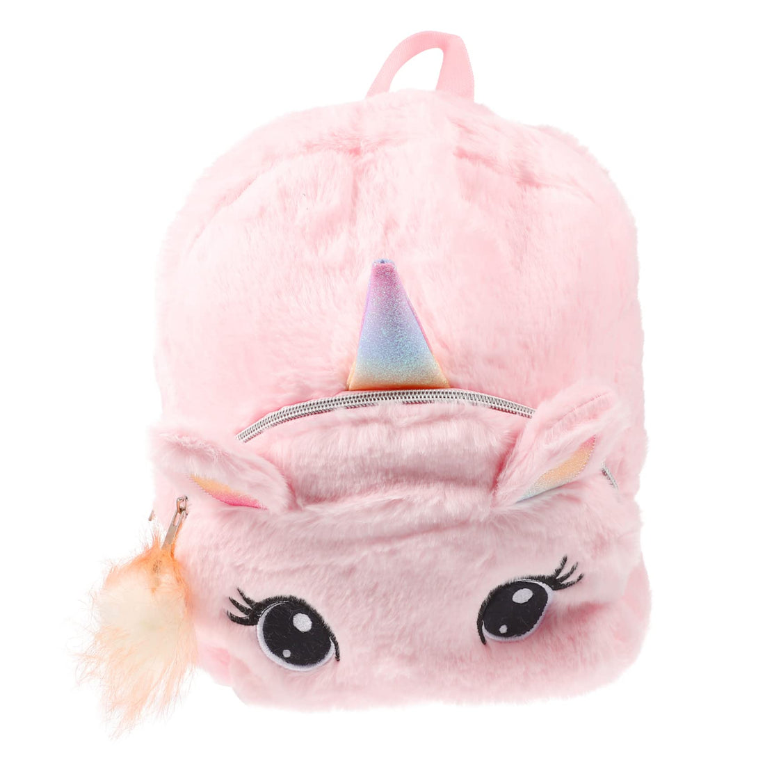 SHERCHPRY Backpack Shoulder Bag Book Bags For Children Book Bag For Girls Suitcase Backpack For Travel Cartoon Unicorn Bag Lovely School Bag Cartoon Unicorn School Bag Blue Fabric Plush