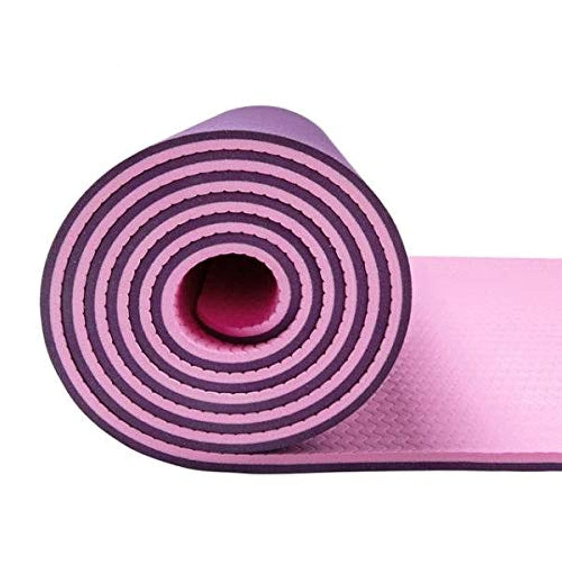 Spaceshoop Non-Slip TPE Yoga Mat – 6mm Thick Workout & Exercise Mat for Yoga, Pilates & Fitness Training