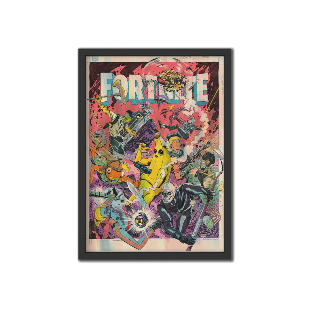 Giftaty Gaming Frames | Wall Art | Home Decor (Fortnite)