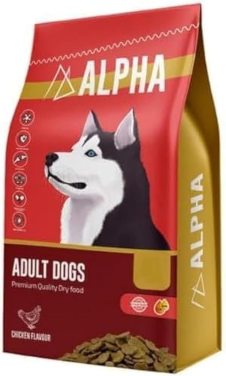 Generic ALPHA Dry Food for Adult Dogs (Chicken Flavor, 4kg)