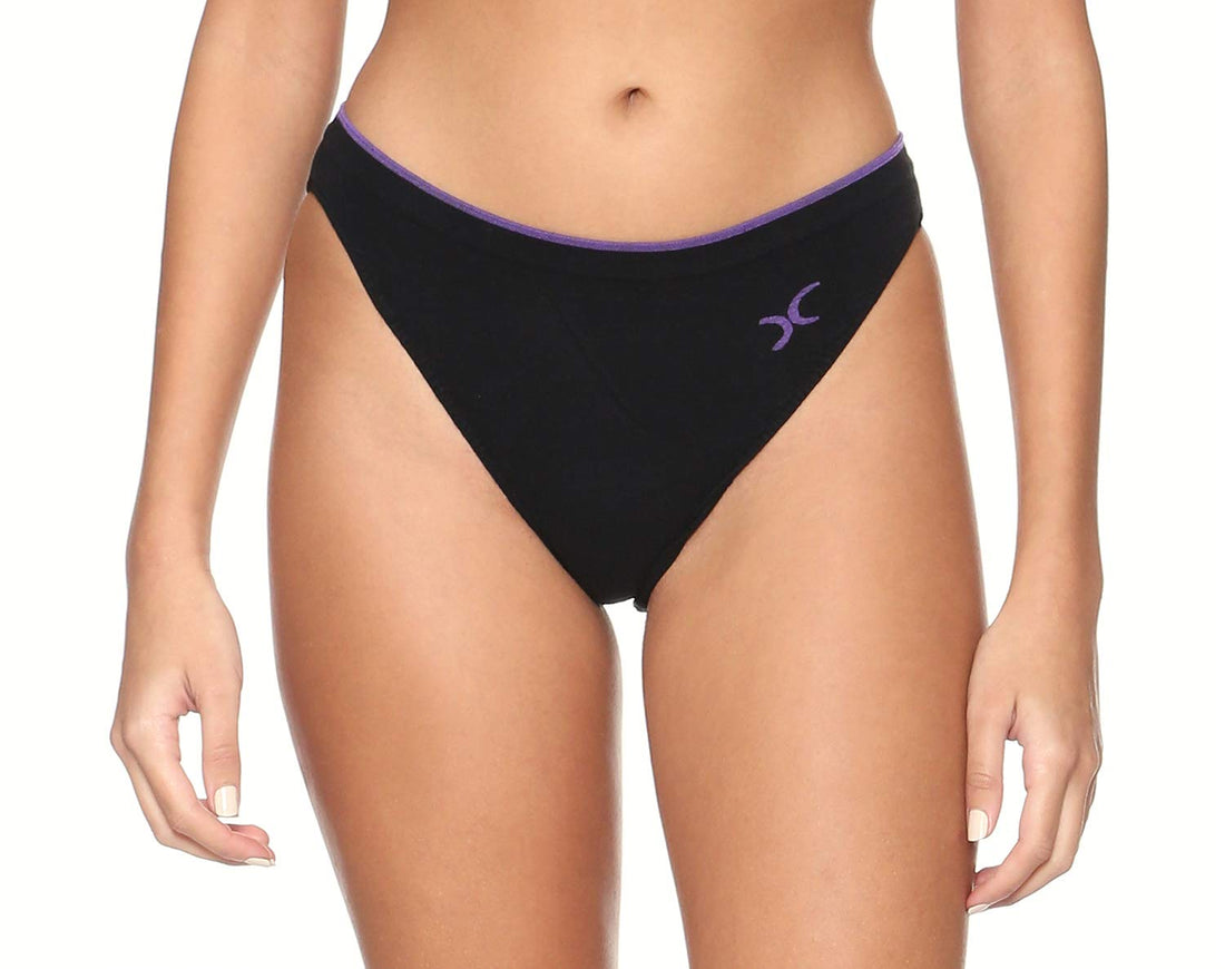 Carina Plain Contrast Trim Briefs for Women