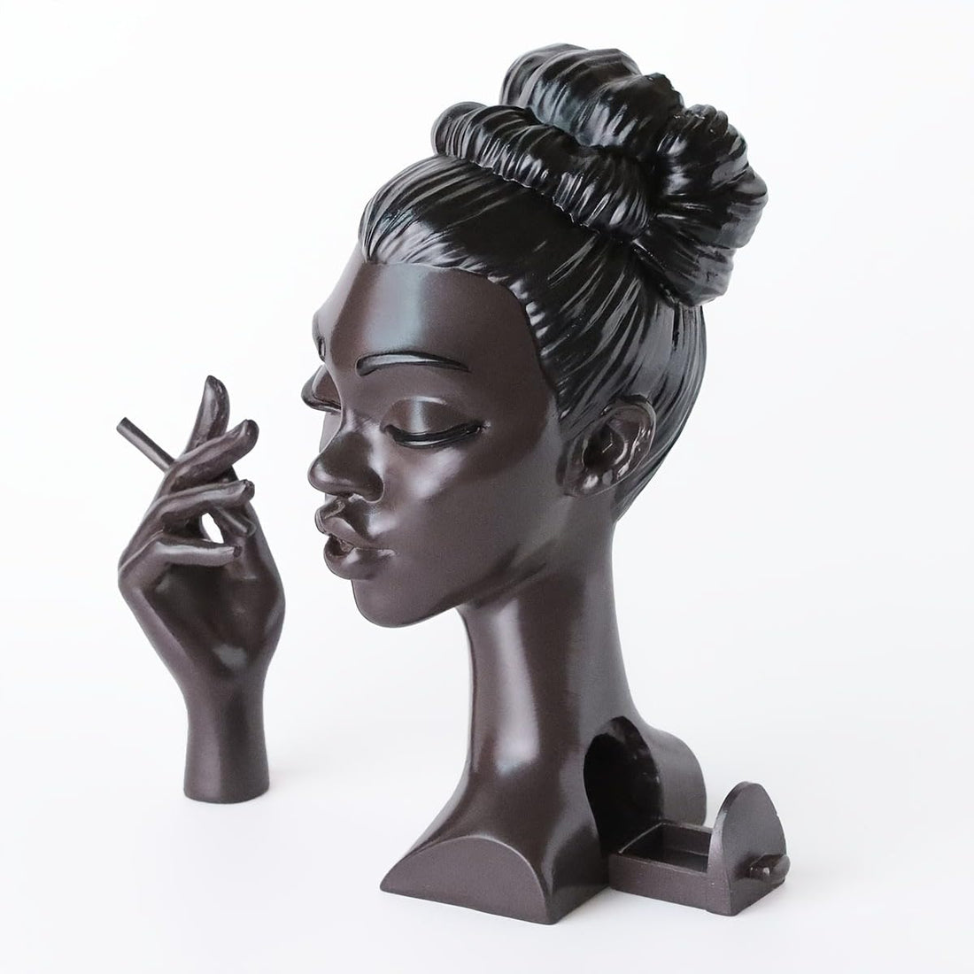 Feminine Face Incense Burner: An Eye-Catching Artistic Touch! - Generic