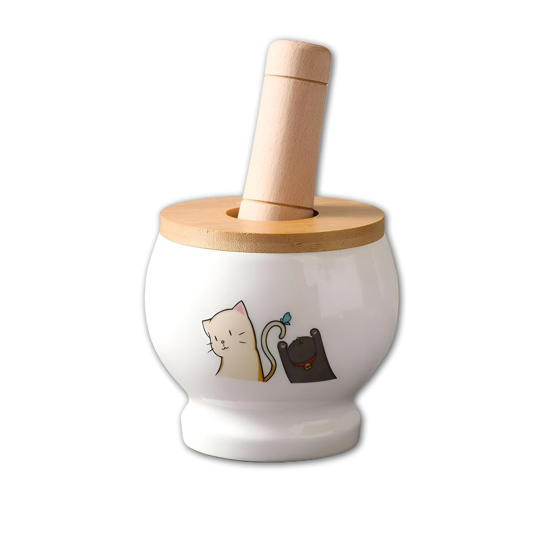 Pepper Grinder - Ergonomic Mortar and Pestle Set Perfect for Fresh Spices, Convenient and Easy to Use