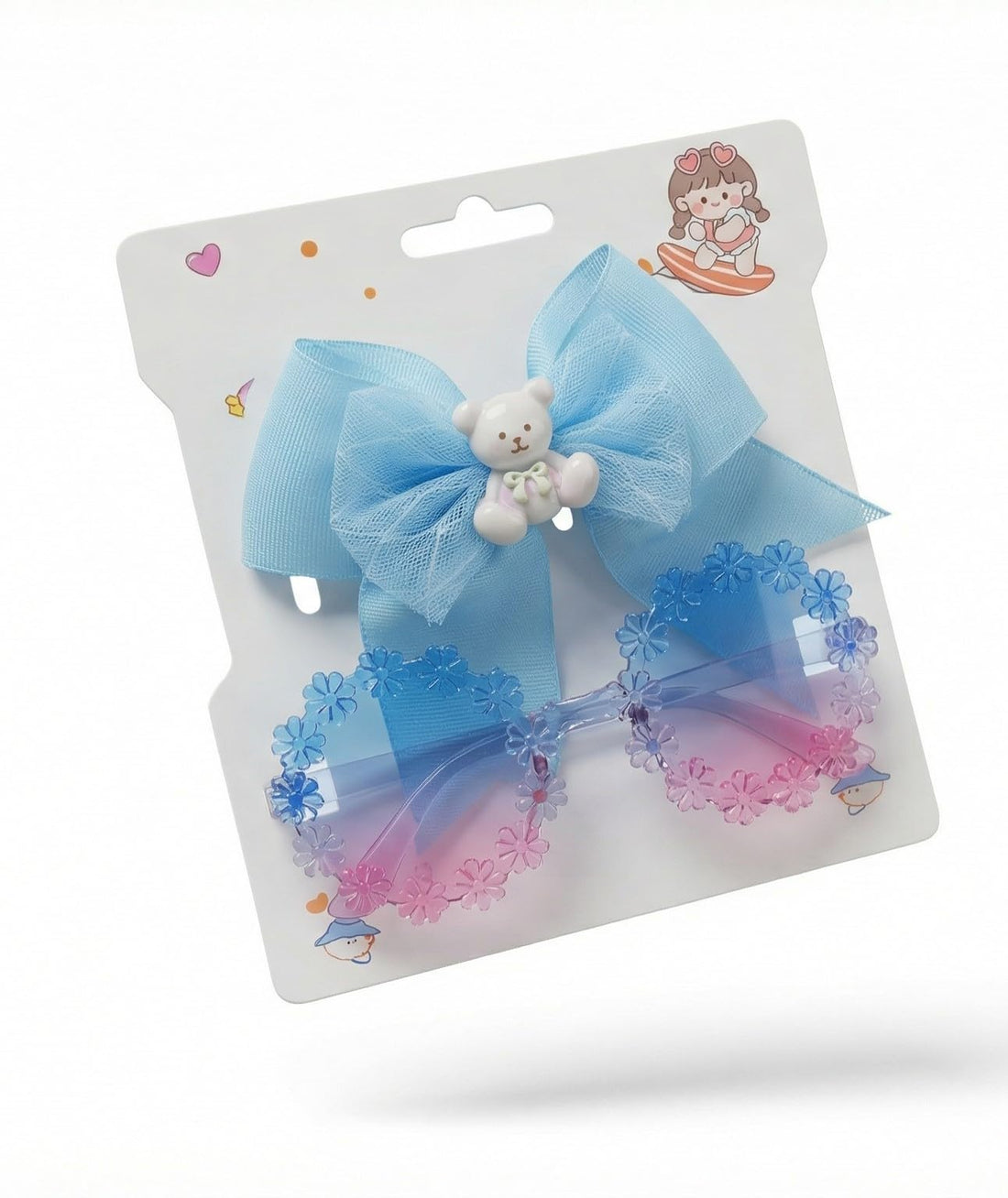 Nopatia Charming Hair Bands - Stylish Hair Accessories for Events and Parties - Luxury Hair Hoop for a Gorgeous and Attractive Look and Fashion Design That Elevates Beauty (Baby Blue)