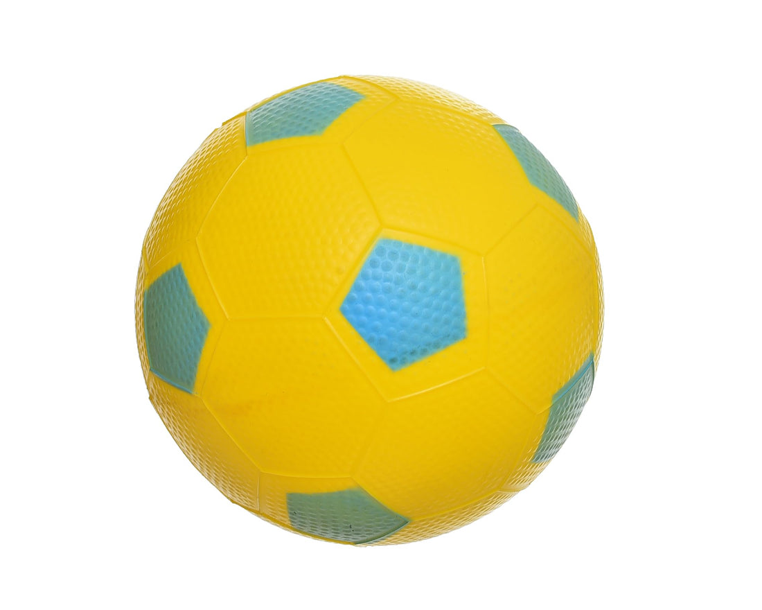 city star sport Plastic Mini Football With Non-Toxic, Long Lasting Material - Yellow