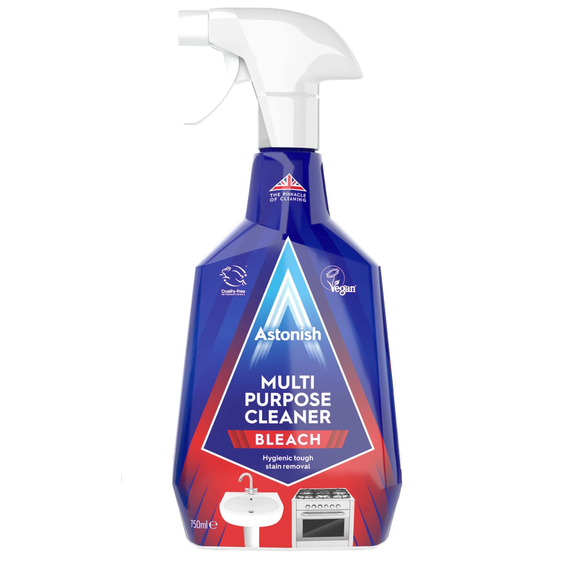 Astonish Multi spray with bleach, 750 ml