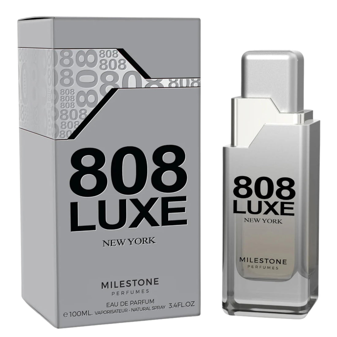 Milestone 808 Luxe New York Eau De Parfum For Men 100ml
