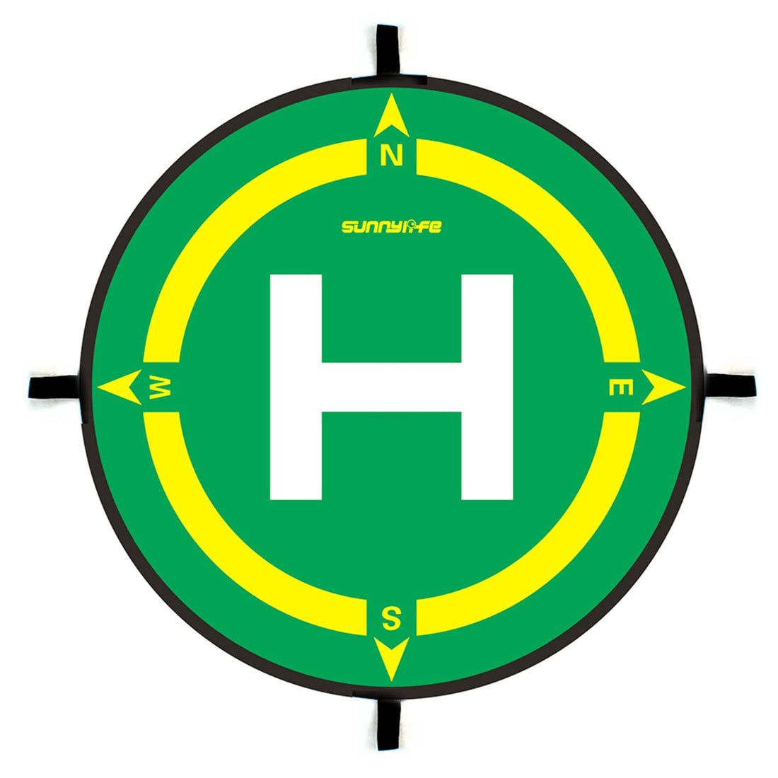 ZHANGTIAN Landing Pad,50cm/19.6inch Rubber Drone Parking Apron Drone Landing Pad Waterproof Fast Fold Compatible with DJI FPV DJI Air 2S Mavic Air Mini 2 Spark Phantom 3/4 drone