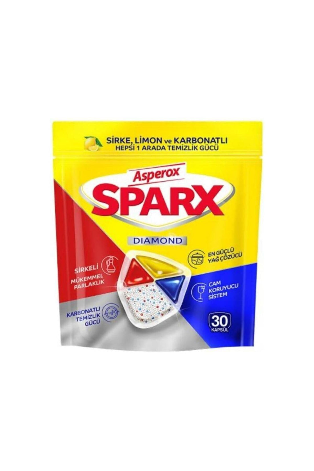 ASPEROX SPARX DIAMOND 30 DISWASHING PODS