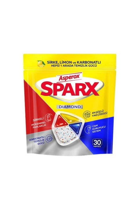ASPEROX SPARX DIAMOND 30 DISWASHING PODS