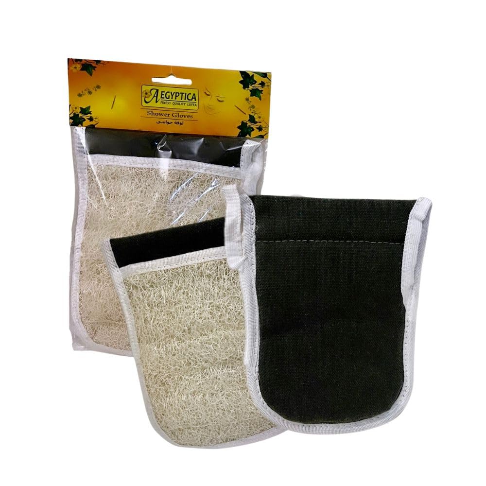 Aegyptica shower gloves loofah