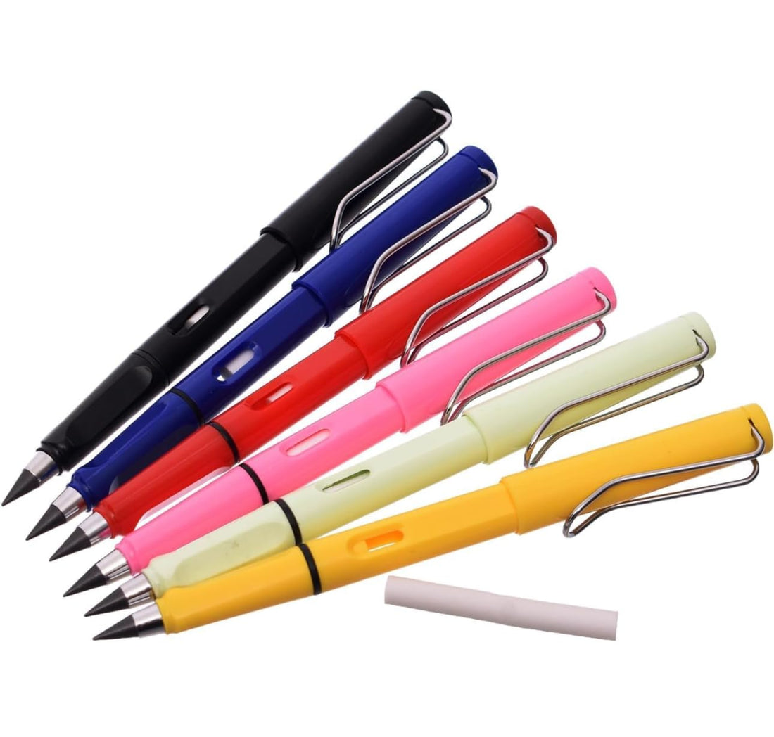 Pencil,Portable Reusable Erasable Inkless Pencil Set, Unlimited Writing with Eraser for Student Artist ‎ Pencil Infinity,Erasable Pencil Set,Unlimited Writing with Eraser for Artists Students