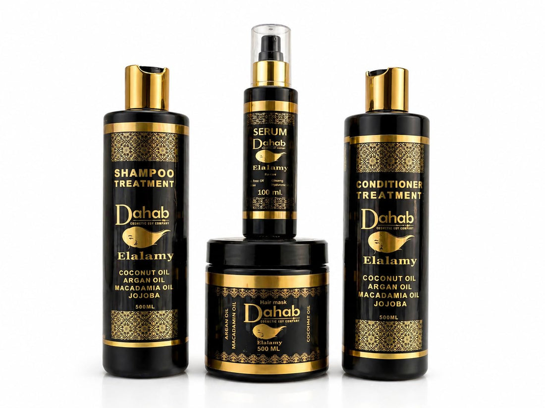 Elalamy Professional Hair Care Set with Argan, Coconut & Macadamia Oils 500 Ml set