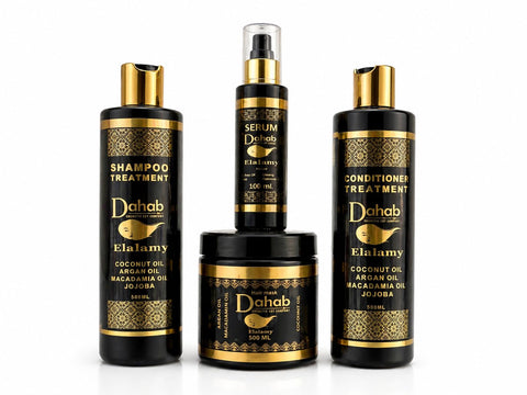 Elalamy Professional Hair Care Set with Argan, Coconut & Macadamia Oils 500 Ml set