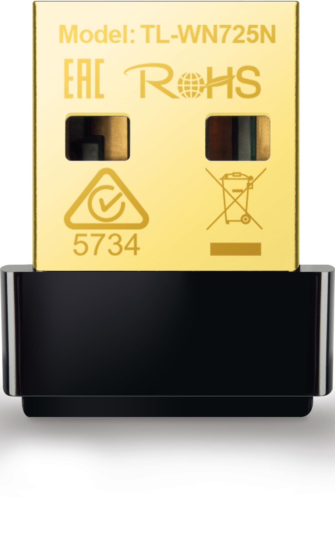 Tp-link Tl-wn725n 150mbps Wireless N Nano Usb Adapter - Gold
