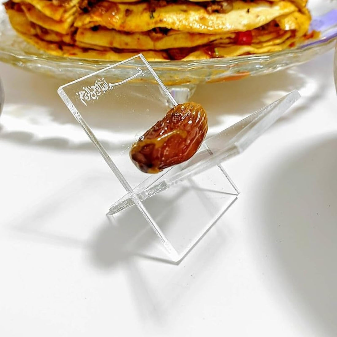 Silk Route Ramadan Plexiglass Table Decoration Date Holder