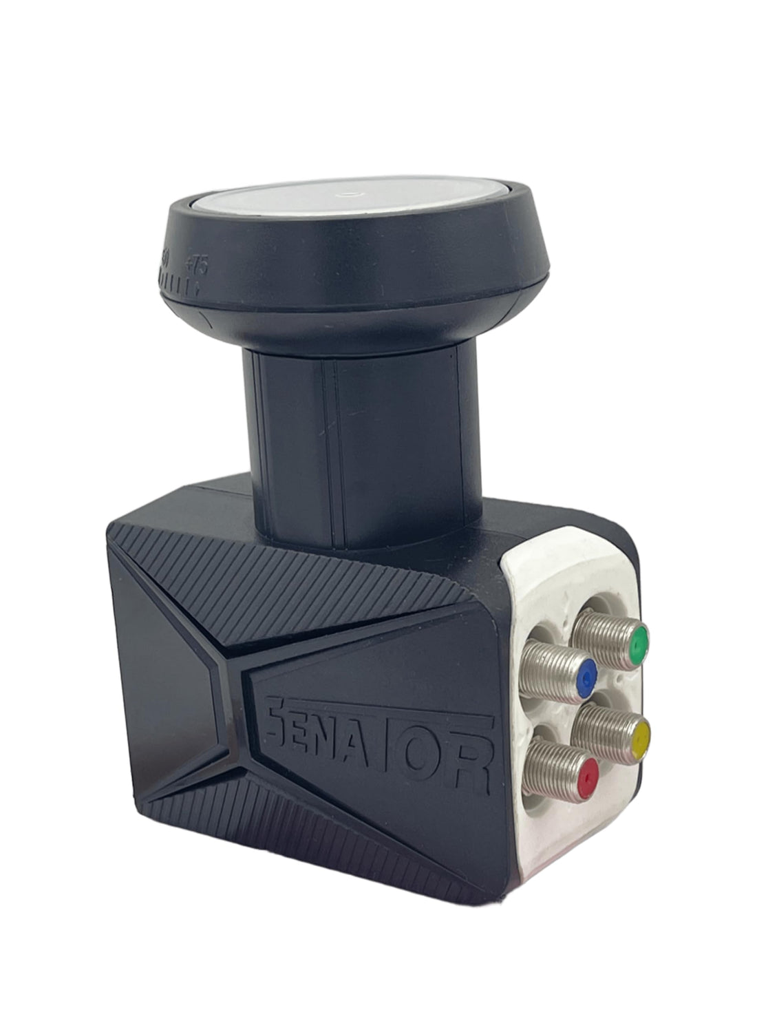 Senator ST-421 Universal 4-Port Ku-Band LNB, Black