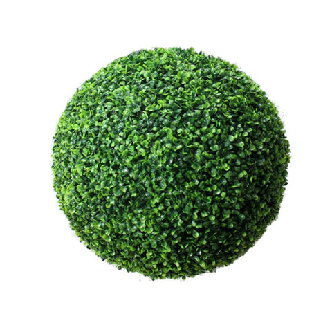 Boxwood Tree Garden Decoration Boxwood Ball Artificial Shrubs and Topiaries Artificial Plant Topiary Plant 25cm Boxwood Green Ball Door Wall Hanging