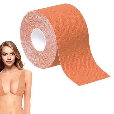 Multipurpose Body Tape for Women - Invisible Chest Lift Suitable for (A-DD), Breathable, 5M Length