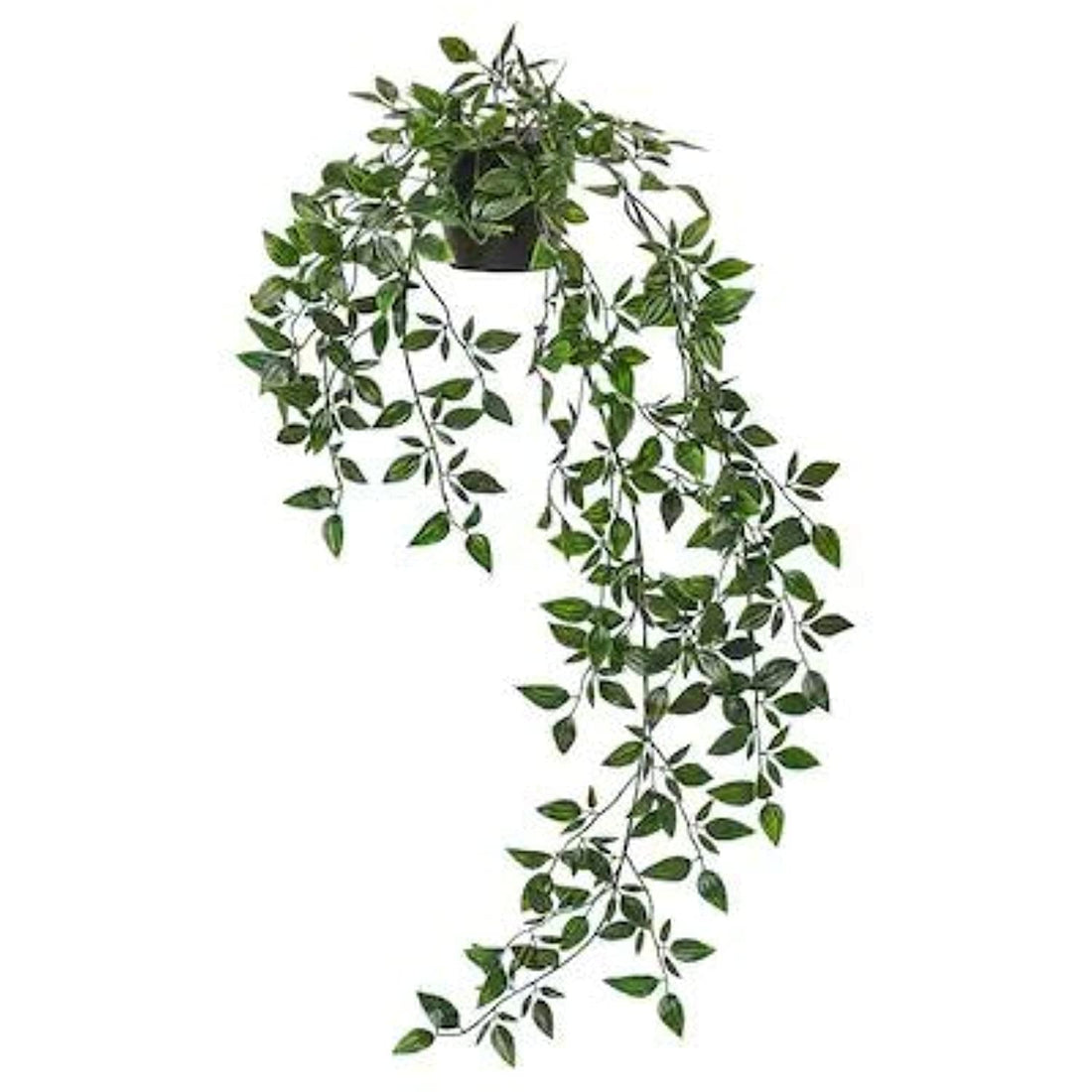 Ikea Plastic Tssp Artificial Potted Hanging Plant, Indoor/Outdoor (Green, 9 Cm, 3"), Artificial Plant