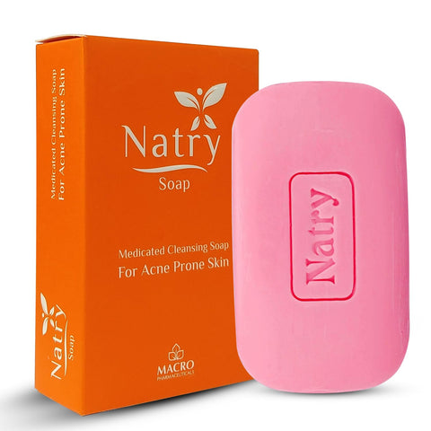 Natry soap for acne prone skin 100gm