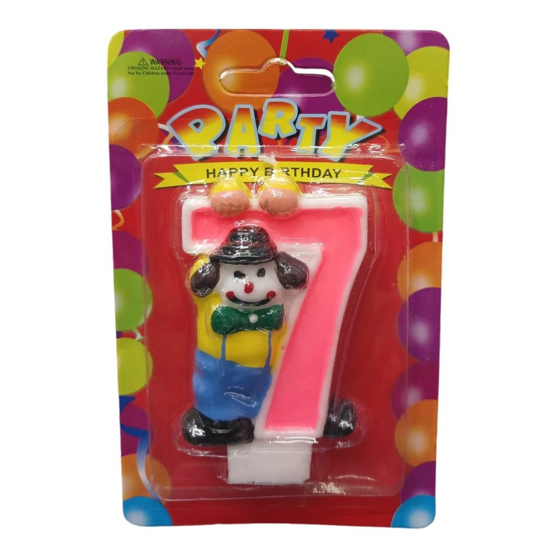 Wonka Birthday Cake Candles, Number 0-9, Sparkle Decoration for Cakes, Anniversaries, Happy Days (7)