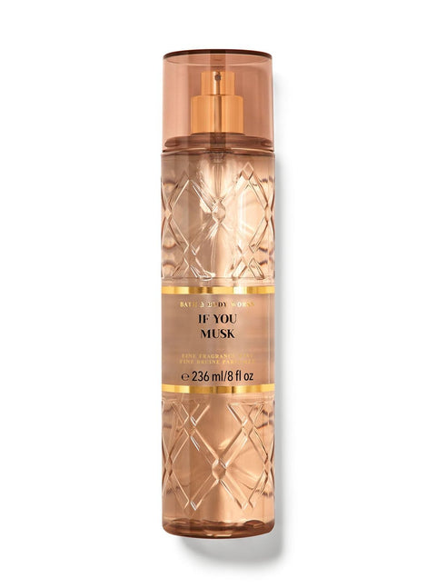 Bath And Body Works If You Musk Fine Fragrance Mist | 236 Ml / 8 Fl Oz | Fine Fragrance Mist| Fresh Fragrance | For Women