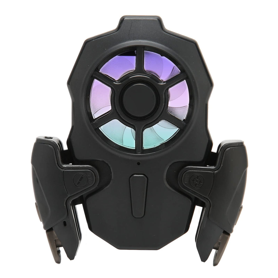 Yunseity Radiator Mobile Phone Cooler, AK03 Mobile Game Controller Detachable Trigger Phone Cooling Fan, Phone Game Grip Gamepad for