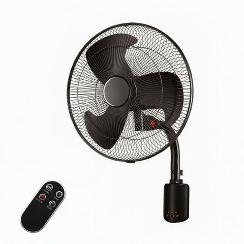 Electric Wall Fan 18 Inch 3 Speed Adjustable Wall Fan Durable Metal Body for Room Office Cooling (AW) Code 4565