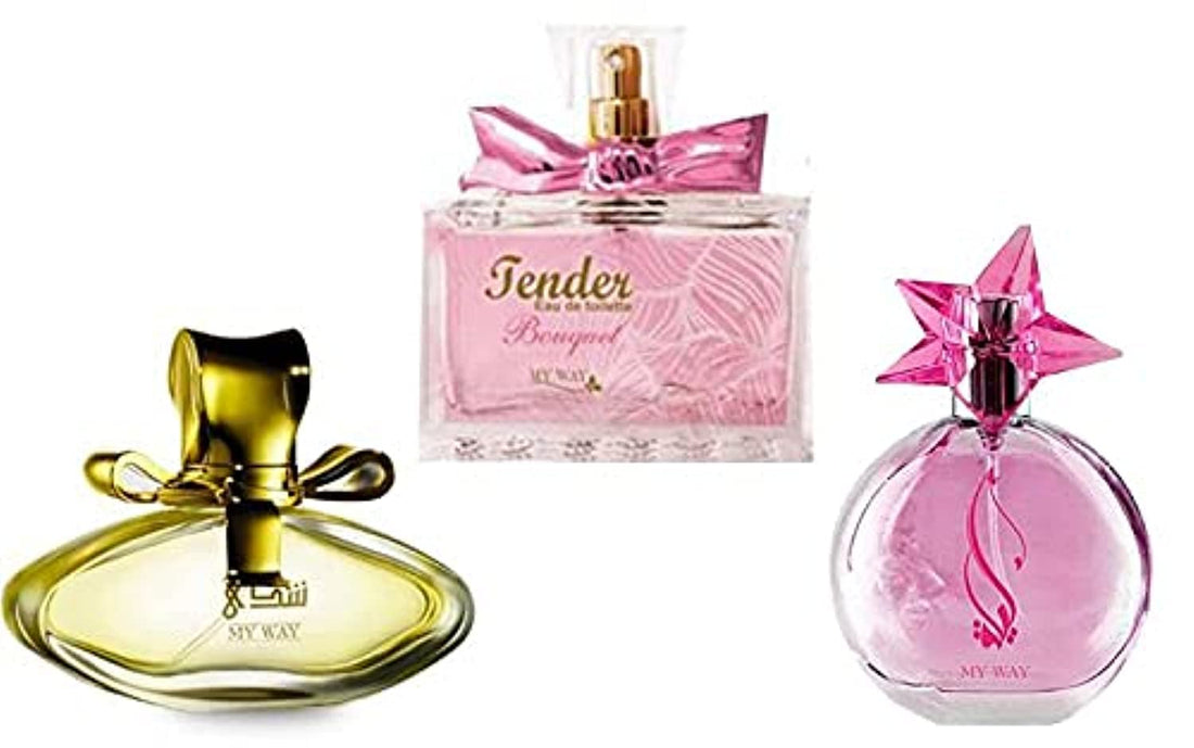 My Way Set of Tender Bouquet Eau de toilette 55 ml & layla Eau de toilette 55 ml & Shaza Eau De toilette 35 ml