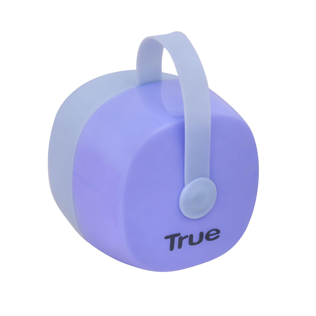 True Gold Soother container with hanger-PURPLE