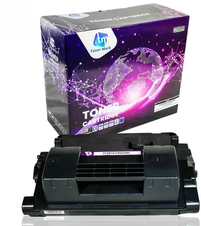 CF281X 81X High Yield Black Toner Cartridge – Compatible with HP LaserJet Enterprise M604 / M605 / M606 – Up to 25,000 Pages – Premium Print Quality
