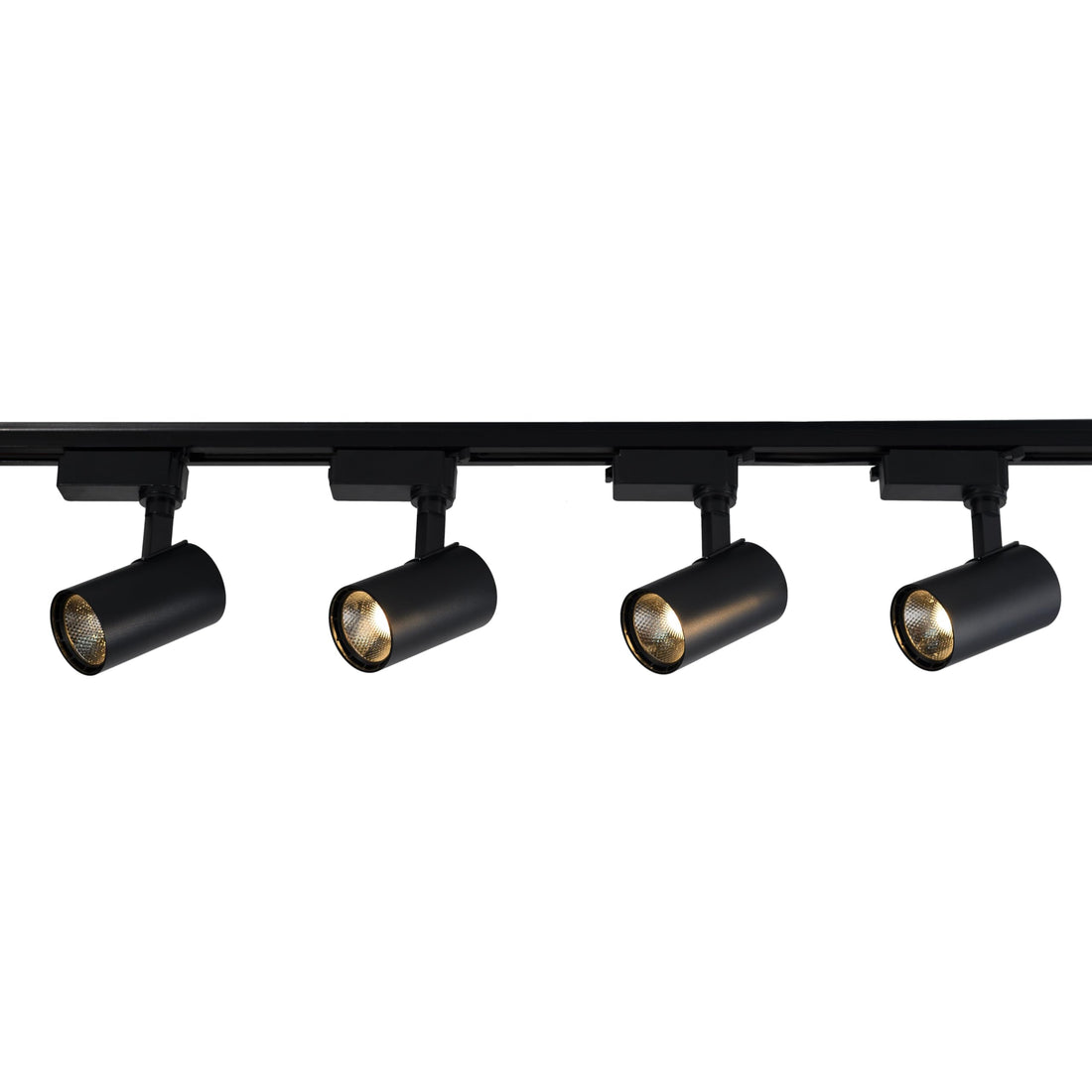 El Rawda High-Quality LED Track Lights Set of 4, 10W Each, Warm Light, Sleek Spotlight System for Modern Interiors