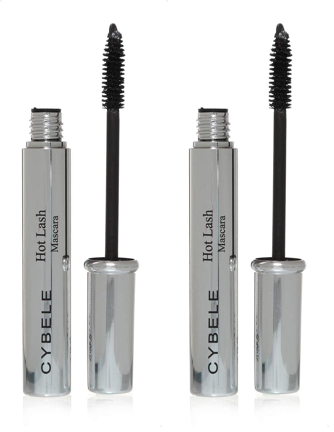Cybele hot lash mascara dark black 01-12ml (Pack of 2)