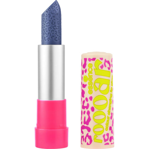 Essence Cosmetics Roooar Colour Changing Lip Glow Colour Revealing Lip Balm, Colour Adapting, Natural, 3.5 g