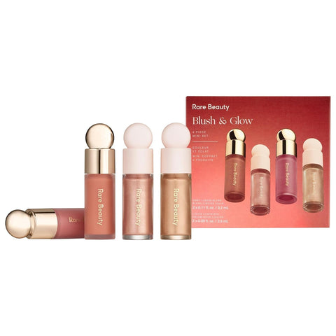 HONEHO Rare Beauty by Selena Gomez Mini Blush & Glow 4-Piece Set