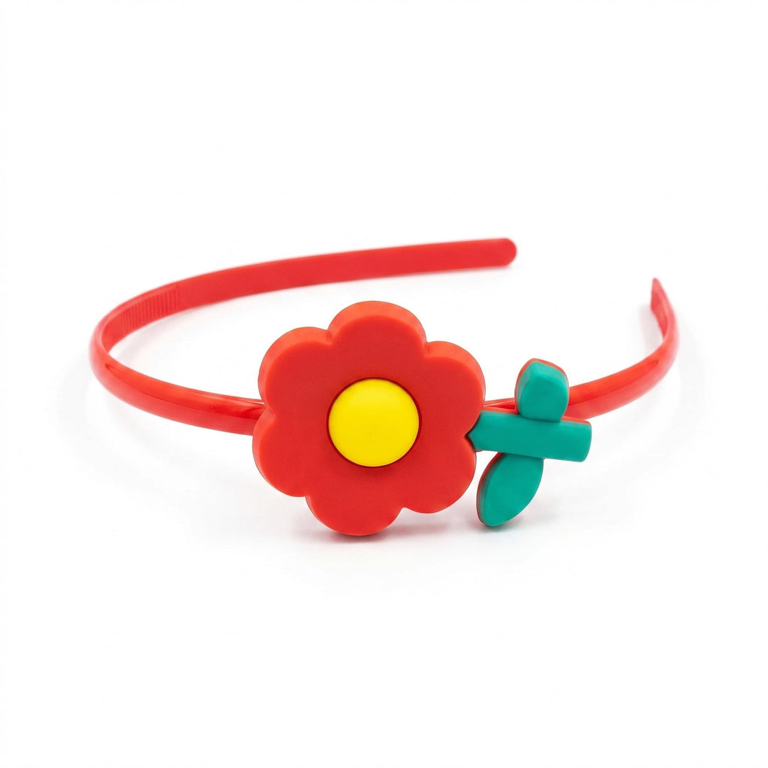 Catch Up Bloom Pop Flower Headband for Women and Girls, Cute Floral Fashion Hair Hoop, Comfortable Non Slip Floral Hair Accessory for Daily Wear, Parties and Special Occasions