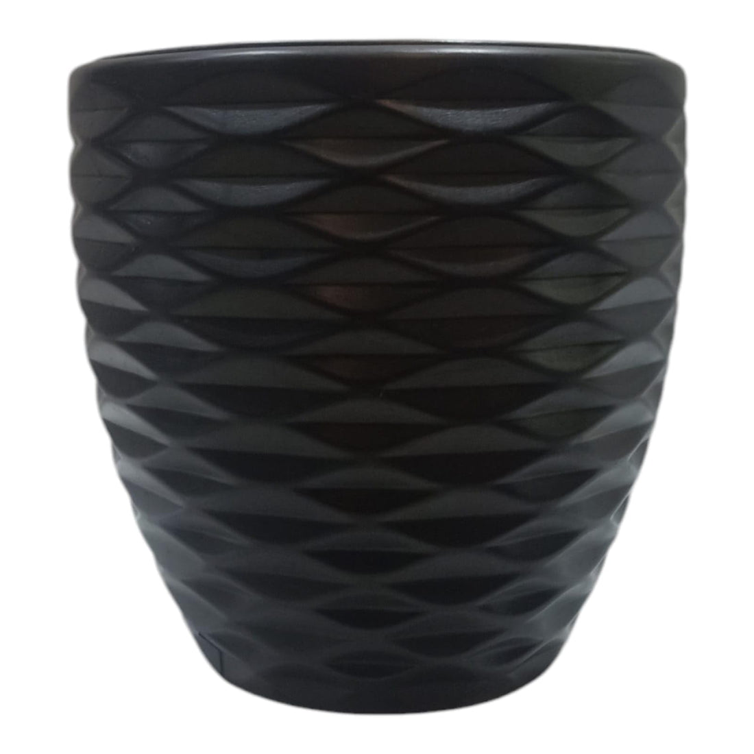 Natural and artificial plant pot 30cm white