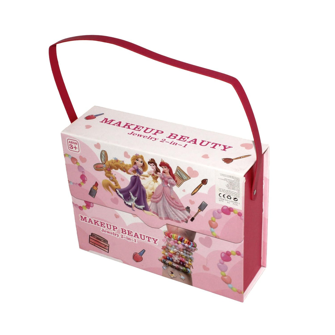 Makeup Beauty Jewelry 2-in-1 Playset – Princess Edition