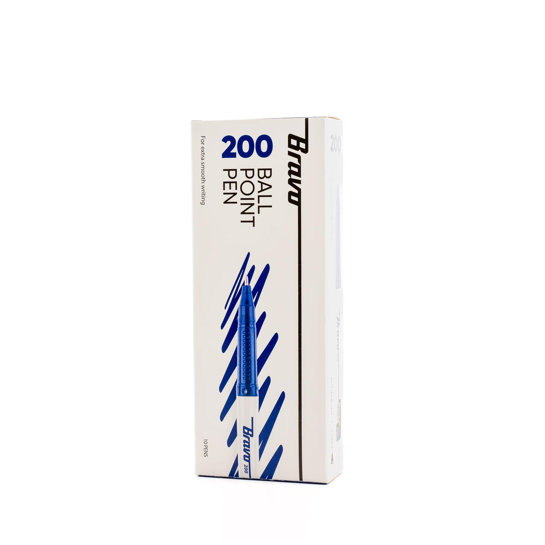 Bravo 200 Ballpoint Pen - (1.0 mm) - Blue - Pack of 10