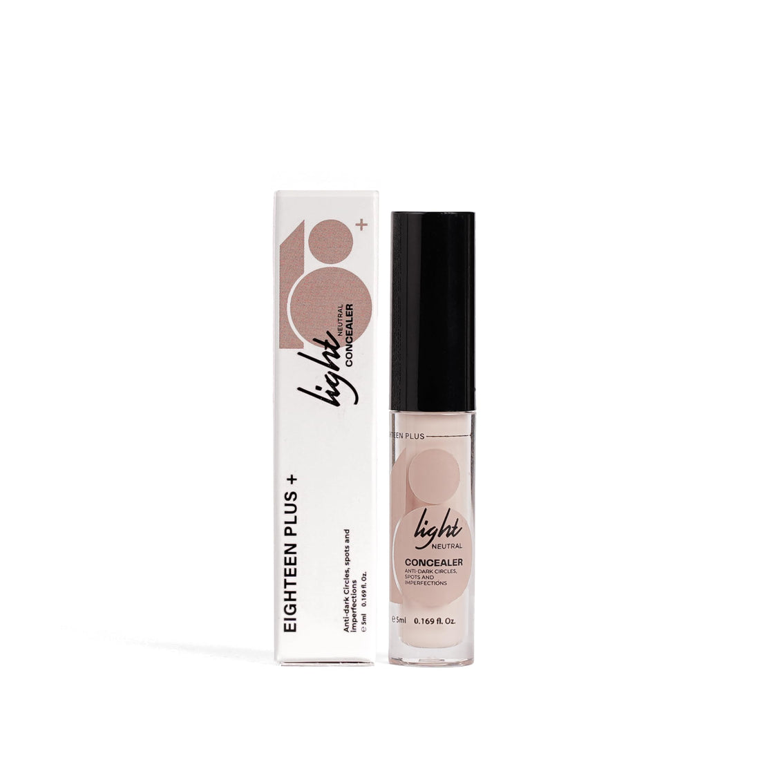 Light Neutral Concealer, Anti-Dark Circles, Spots and Imperfections, with Hyaluronic Acid, 5ml