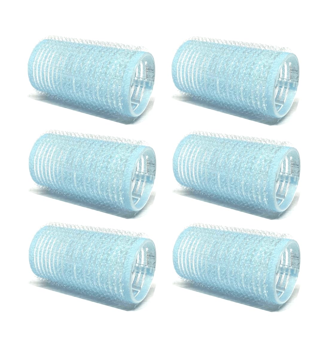 6-Pack Self-Grip Hair Rollers – 3.0cm (1") Curlers for Volume, Random Color
