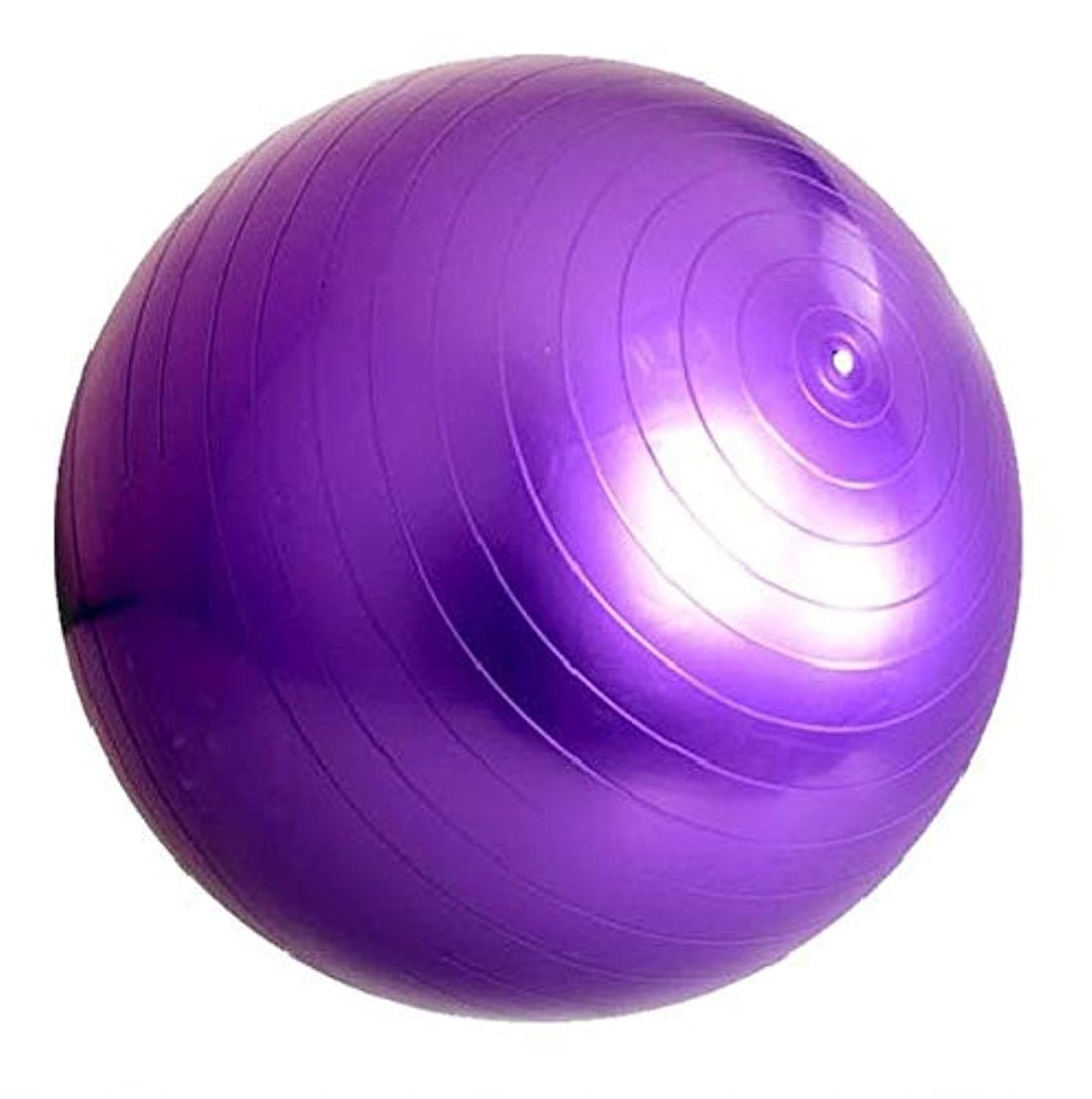 PURPLE EXERCISE GYM YOGA SWISS 65cm BALL GYM FITNESS AB ABDOMINAL KEEP FIT TONE