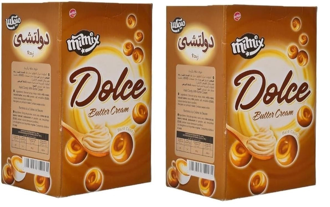 Memix Dolce Butter Cream Flavor Candy 220 Pieces - 2 Pack (375g)