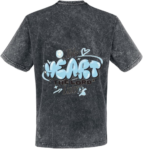 THE LORD Listens T-shirt washed
