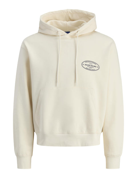 JACK & JONES mens JORYORK GRAPHIC SWEAT HOOD Sweater