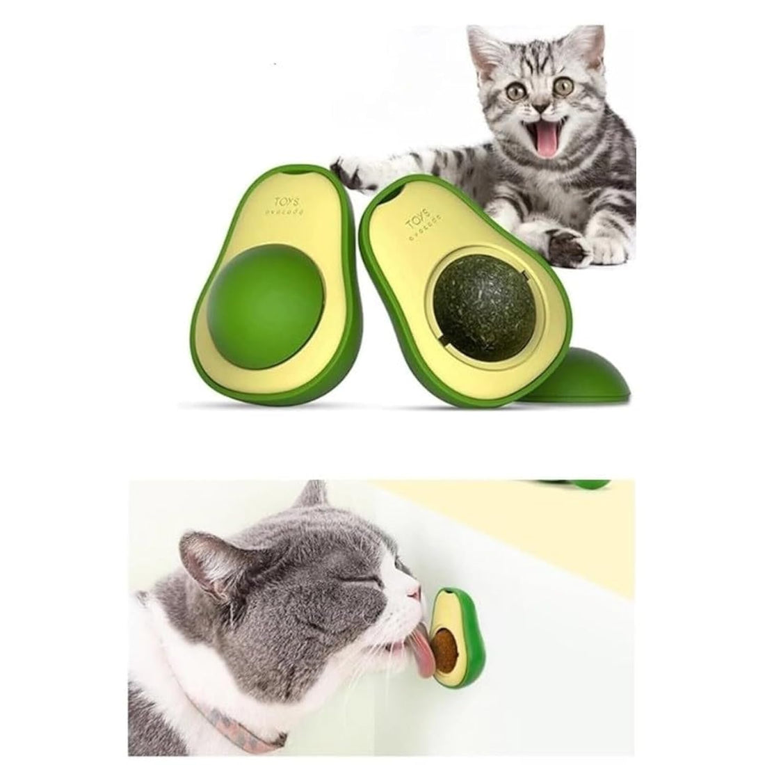 Avocado Catnip Mint Game Ball Toy