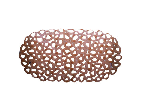 Bubbles Silicone Bath Mat - Brown - R5